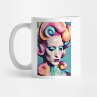 Candy Glitter Head Mug